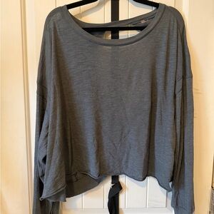 Free People Movement Open Back Top